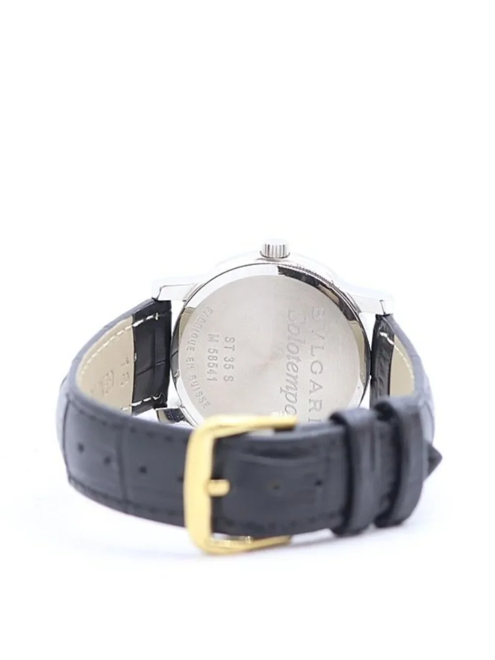 Bvlgari Solotempo Date Blue Dial Watch